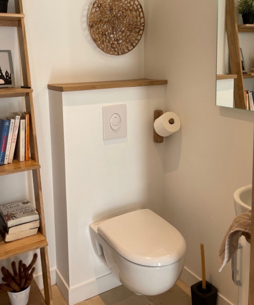 Installation WC suspendu